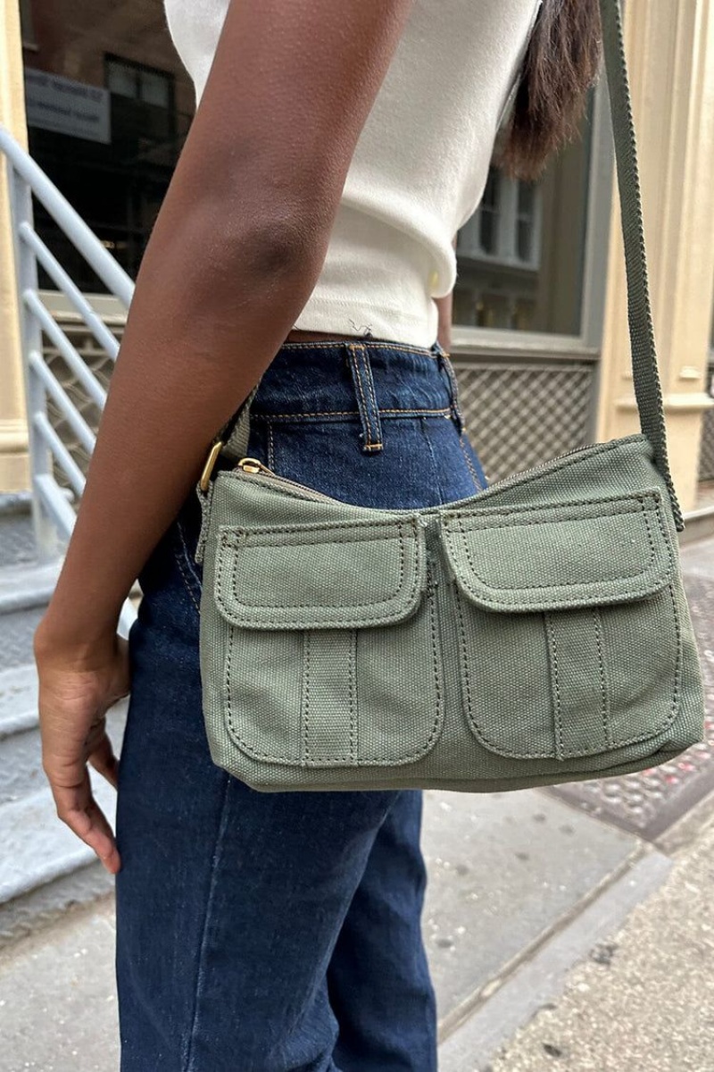 Portefeuilles Brandy Melville Pocket Vert Olive | FJT-17646796